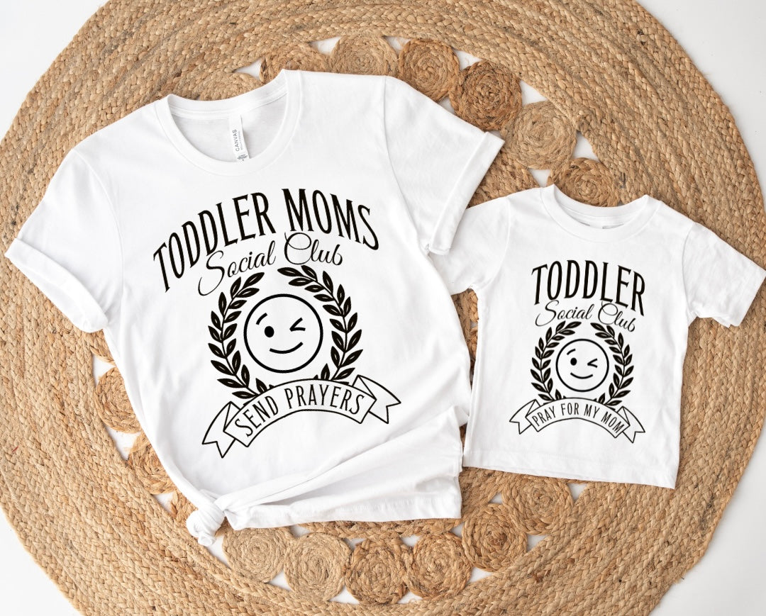 Toddler Mom Social Club T-Shirt