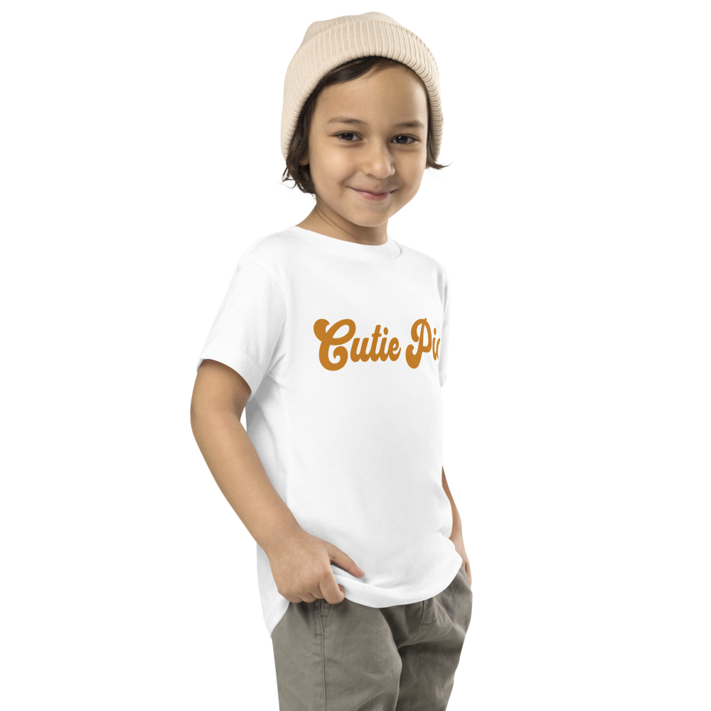 Cutie Pie Toddler Tee - White