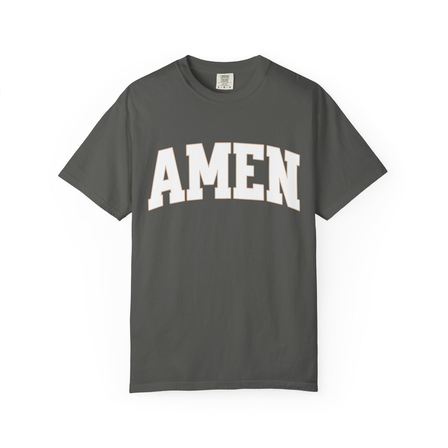 Varsity Amen Comfort Colors T-Shirt