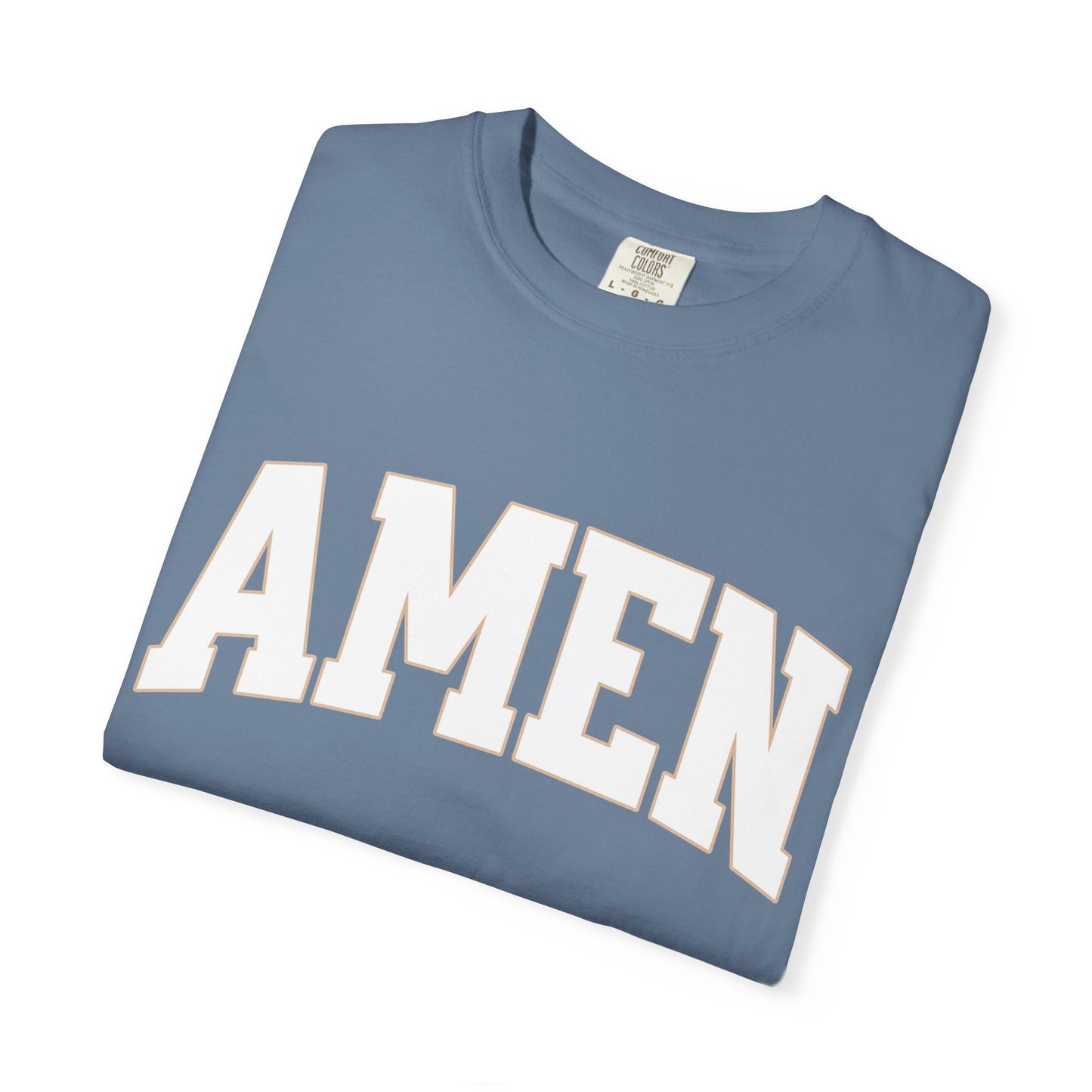 Varsity Amen Comfort Colors T-Shirt