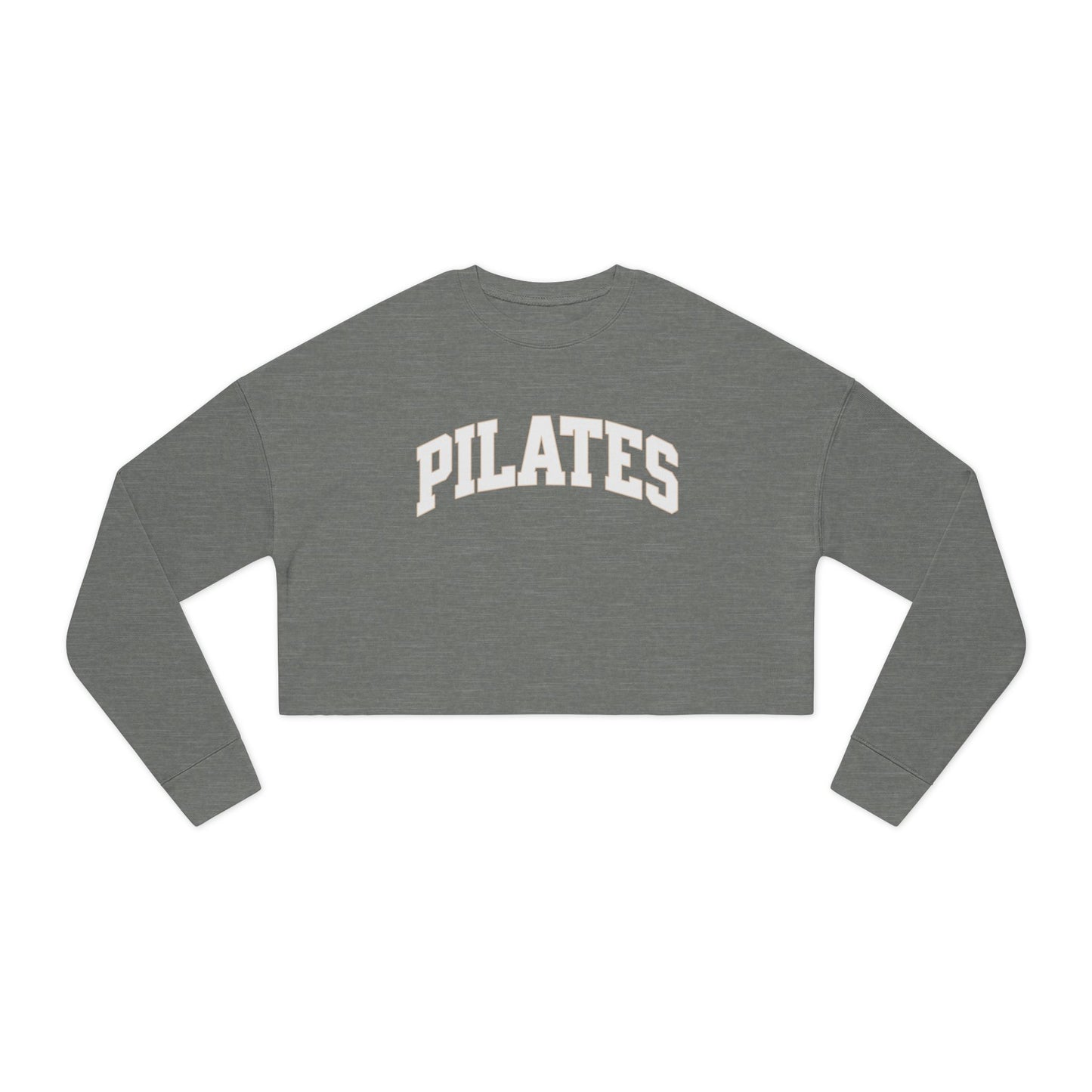Varsity Pilates Crop Sweatshirt
