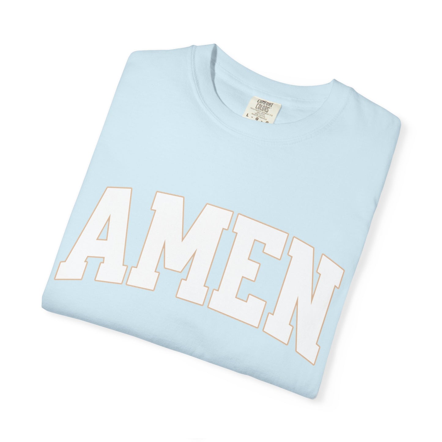 Varsity Amen Comfort Colors T-Shirt