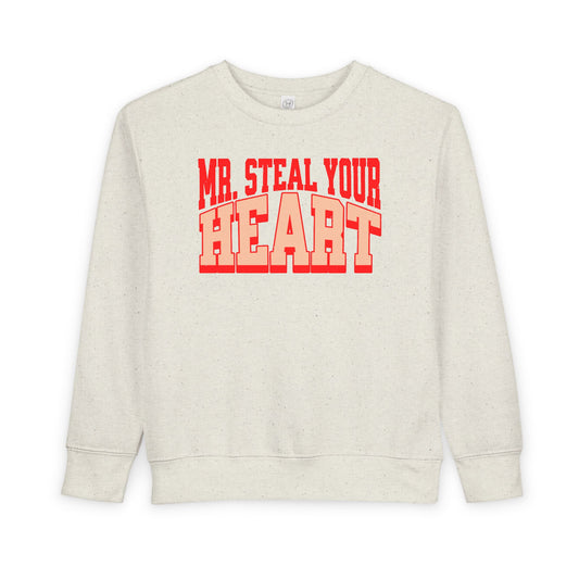 Mr. Steal Your Heart Toddler Sweatshirt
