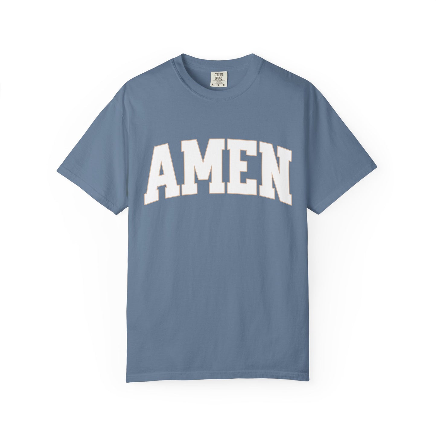 Varsity Amen Comfort Colors T-Shirt