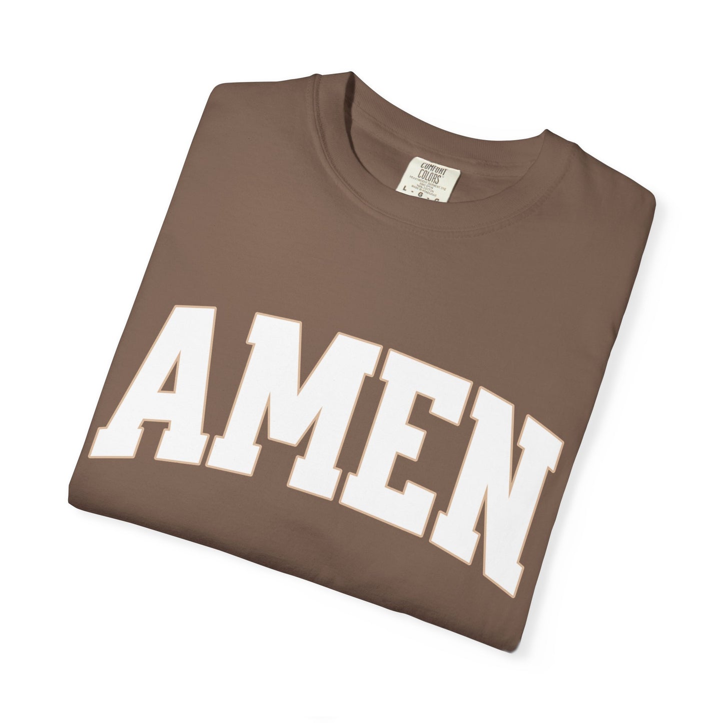 Varsity Amen Comfort Colors T-Shirt