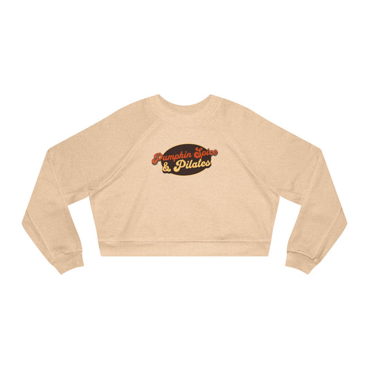 Pumpkin Spice & Pilates Mid Length Fleece Pullover