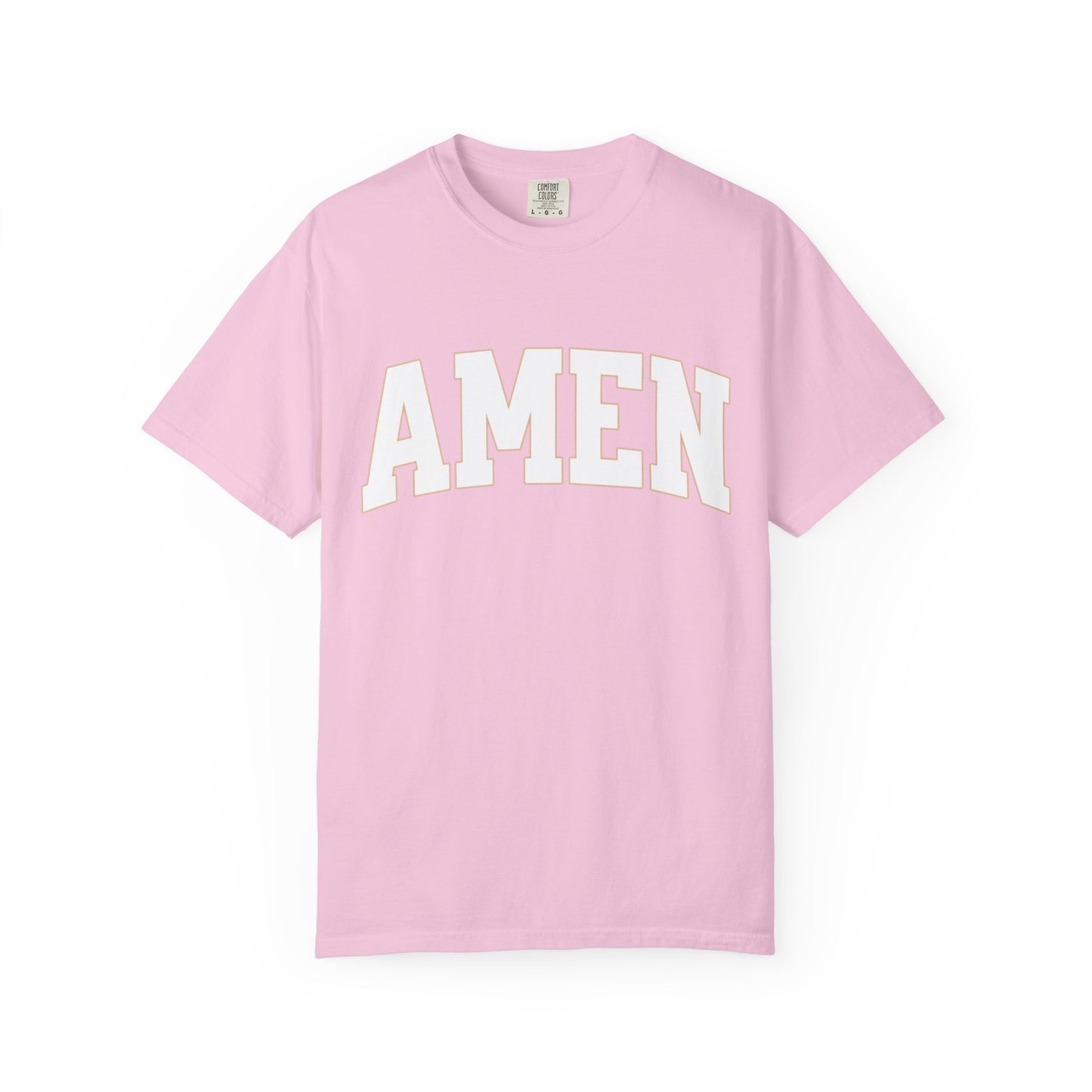 Varsity Amen Comfort Colors T-Shirt