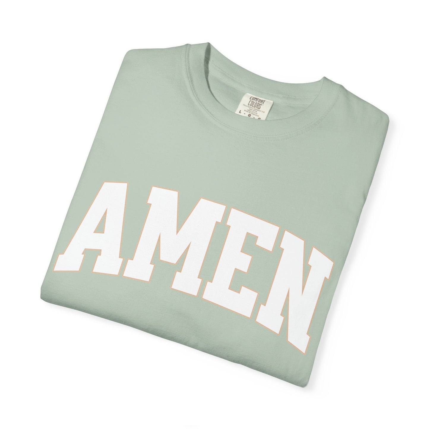 Varsity Amen Comfort Colors T-Shirt