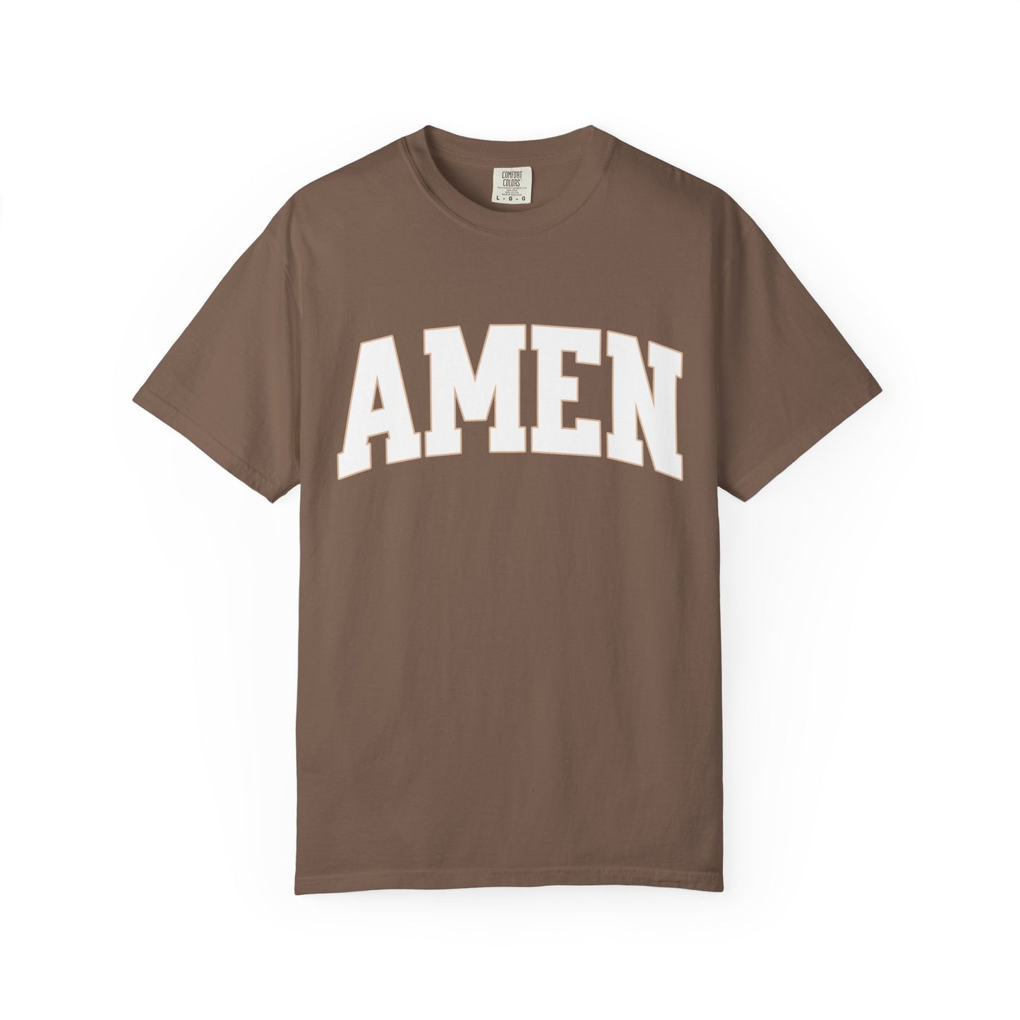 Varsity Amen Comfort Colors T-Shirt