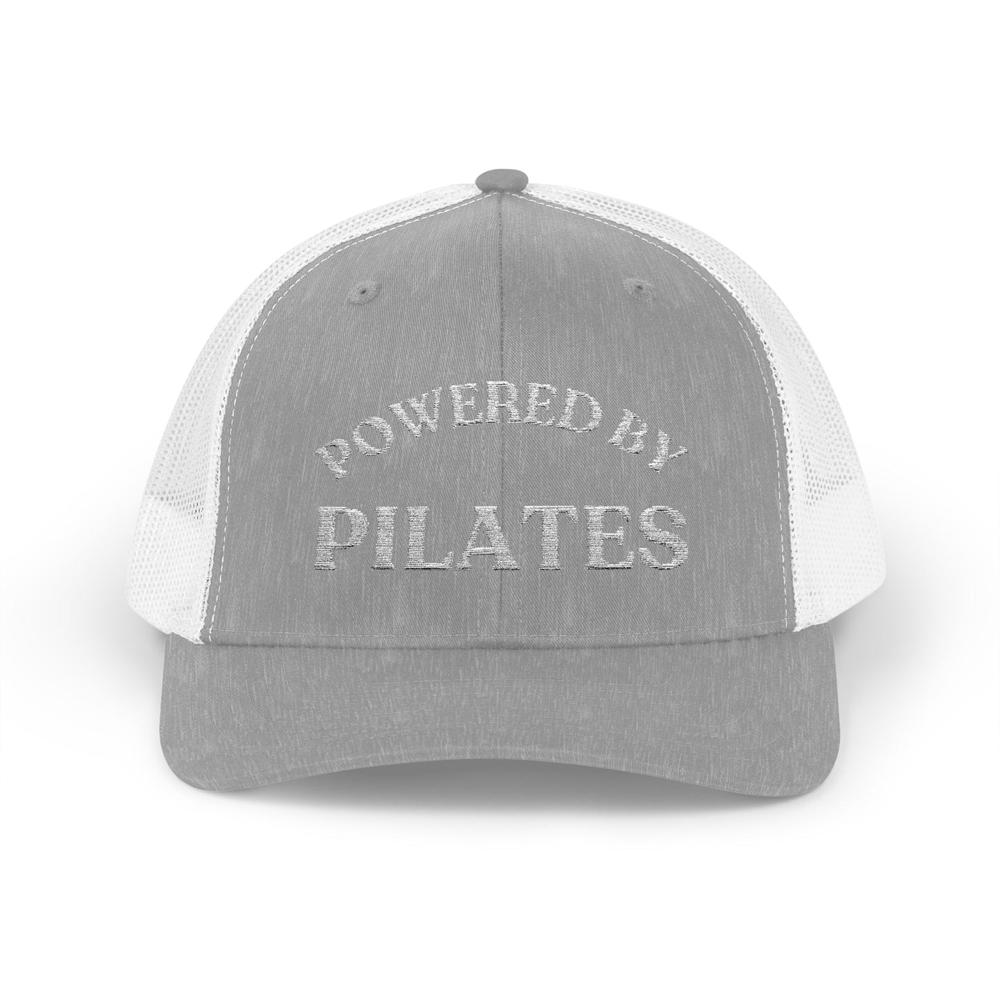 Powered by Pilates Embroidered Trucker Hat
