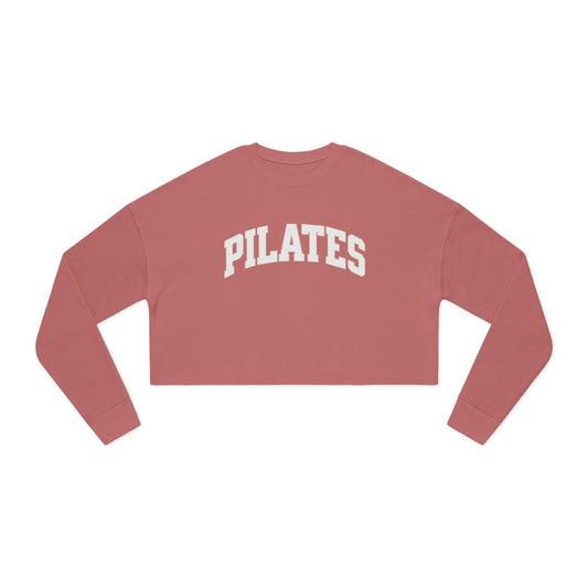 Varsity Pilates Crop Sweatshirt