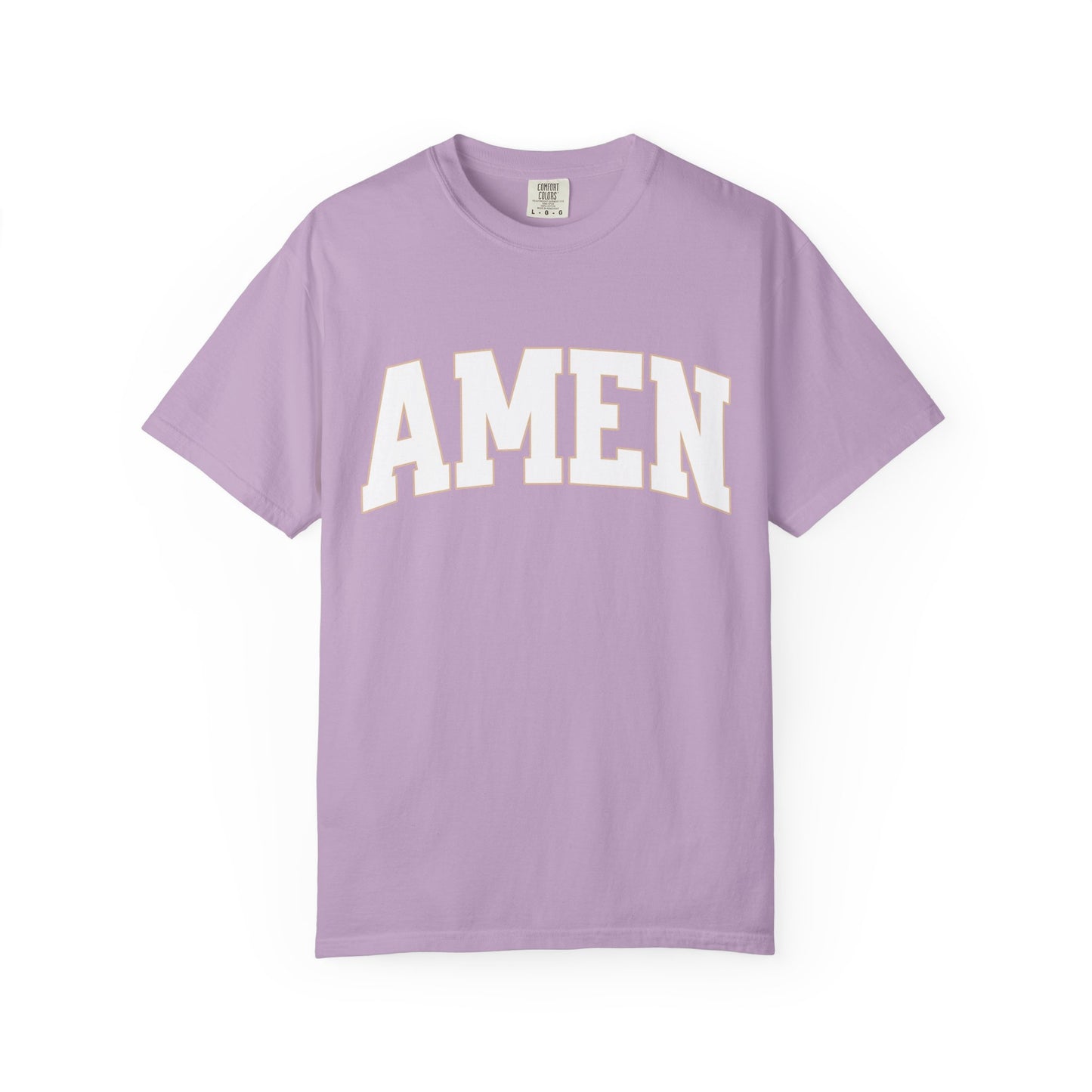 Varsity Amen Comfort Colors T-Shirt