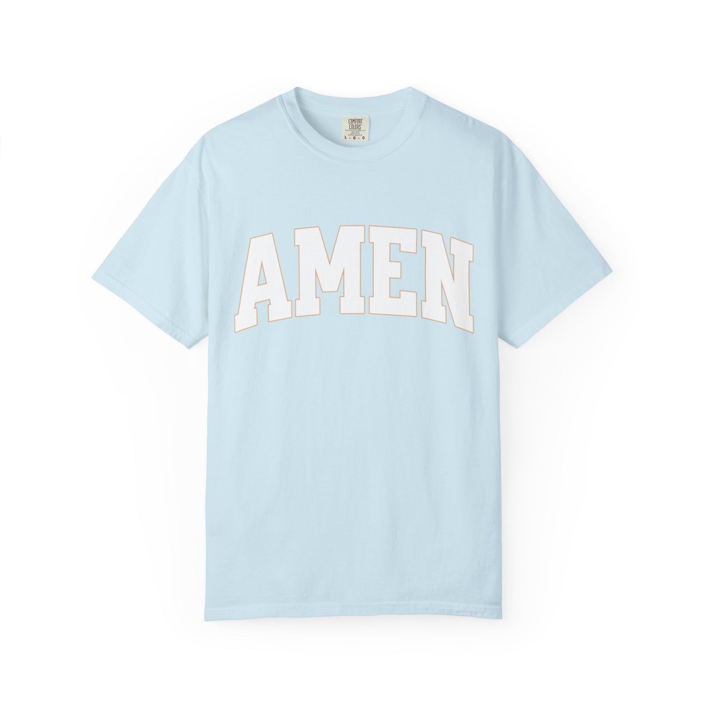 Varsity Amen Comfort Colors T-Shirt