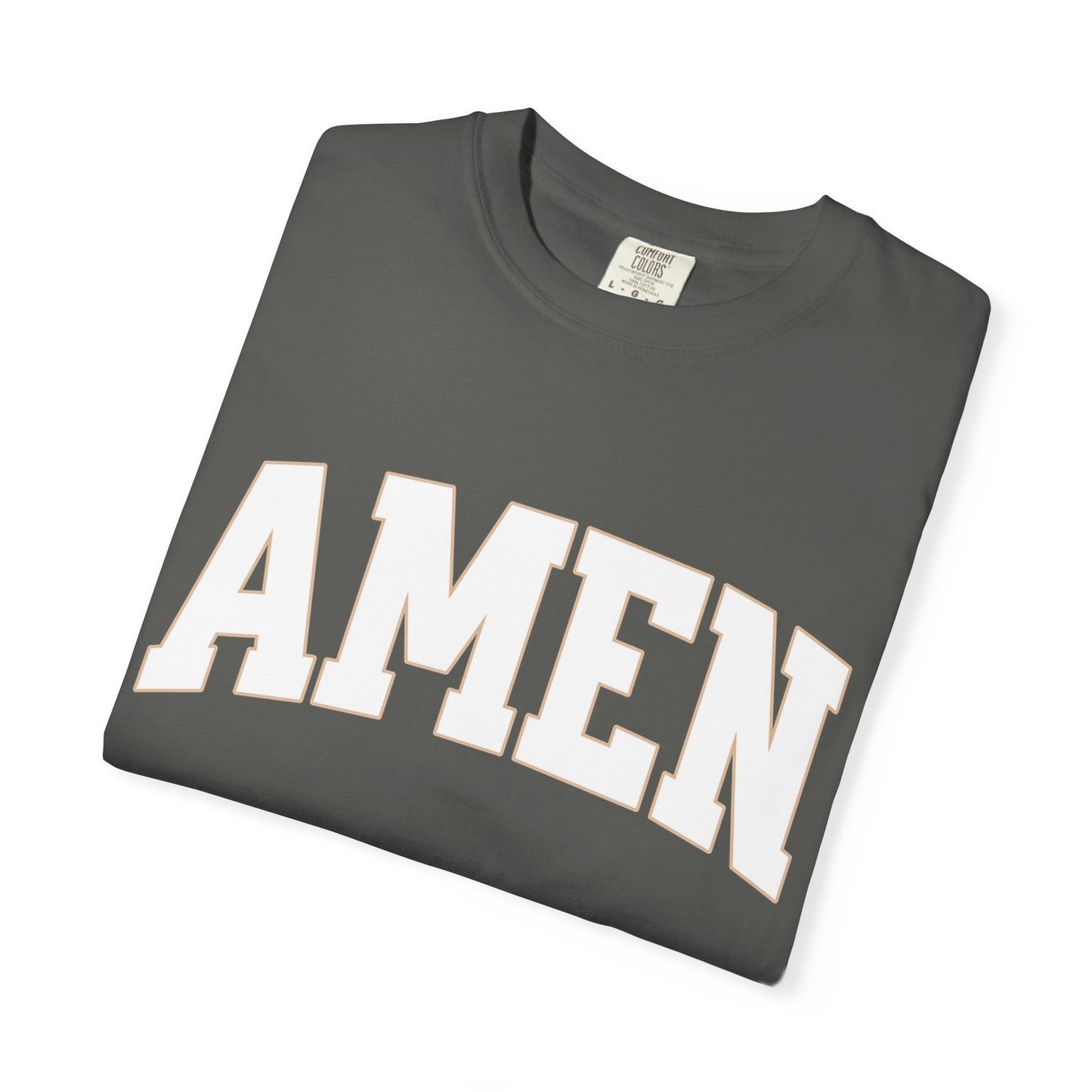 Varsity Amen Comfort Colors T-Shirt